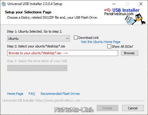 ubuntu 10.10 universal usb installer