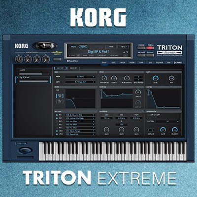 KORG - TRITON Extreme 1.0.1 STANDALONE, VSTi, AAX (x64) [En]