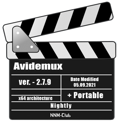 Avidemux 2.7.9 Nightly + Portable (x64) [Multi/Ru]